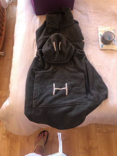 hoppediz baby wearing blanket
