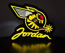 Honda Jordan Formula 1 Logo Light