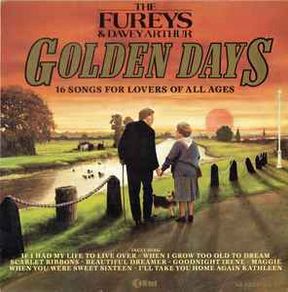 The Fureys and Davy Arthur Vinyl LP - Golden Days
