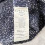Curated Utility Stockholm Men's XL Navy Blue White Knitted Crew Neck Sweater Image 7