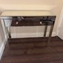 Lovely 2-drawer mirrored console table Image 4