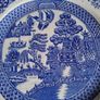 antique willow plates Image 3