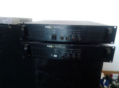 2 ADS 4x120watt channel amplifiers 150 each