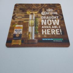 Corona Draught : Beer Mat/Coaster