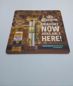 Corona Draught : Beer Mat/Coaster
