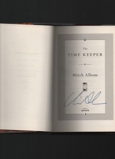 The Time Keeper. Mitch Albom. "Signed"
