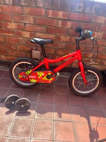 14 inch red bike