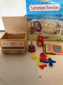 Rare Vintage 1980s Nursery Toy Box