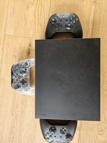 Xbox ONE X (1TB) with 3 controllers