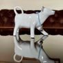 Whiteware Cow Milk Jug or Cream Pourer Newbridge Silverware Image 3