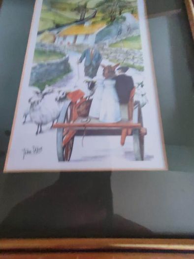 Irish Artist John Dixon Print "Good Morning! Maidin Bhrea!"