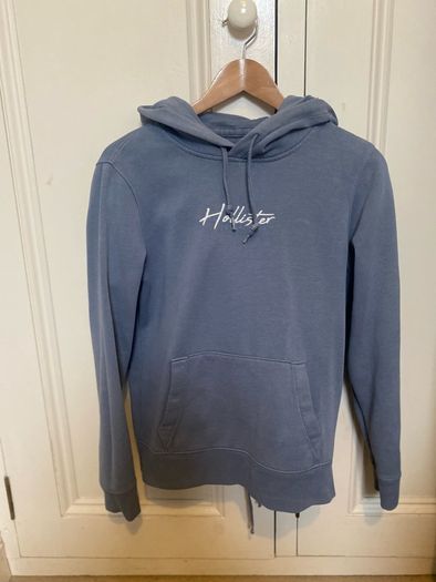 Mens Hollister Blue/Grey Tracksuit- Size XS