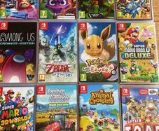Nintendo switch games ( all different prices )