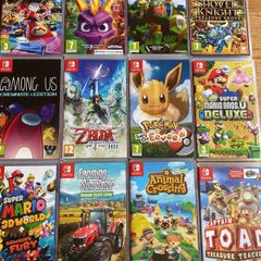 Nintendo switch games ( all different prices )
