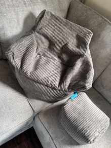 Bean Bag with Footstool