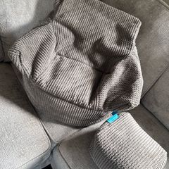 Bean Bag with Footstool