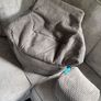 Big Bertha Beanbag Armchair & Footstool Image 3