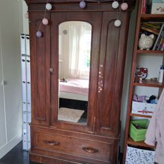 Victorian Mahogany Armoire