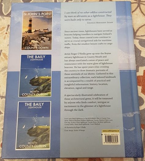 Lighthouses Of Ireland: An Illustrated Guide To The Sentinels That Guard Our Coastline by Roger O'Reilly