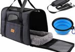 Pet Carrier Bag, Portable Cat Carrier Bag Top Opening, Removable Mat and Breathable Mesh, Foldable Cat Carrier Transport Bag for Dogs and Cats (MULTIPLE COLOURS/SIZES)