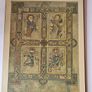 Printed Icon of Book of Kells "Four Evangelists" Image 2