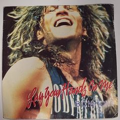 Bon Jovi Lay Your Hands On Me 7 Inch Vinyl 1989