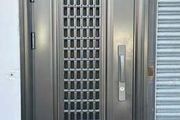 Heavy Duty Steel Door 860 x 90 x 2050 Charcoal with inner window BRAND NEW IN BOX