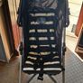 Babystart Pushchair Stroller Black and White Stripe Image 8