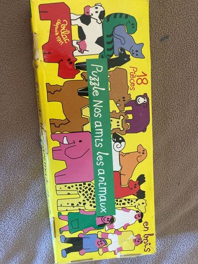 Wooden Zoo Animals .