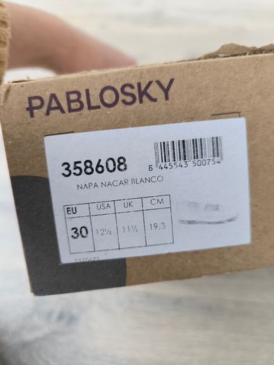 Pablosky Communion/Flowergirl shoes