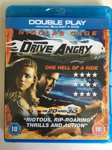Drive Angry 3D [2011] Nicolas Cage, Amber Heard & William Fichtner [3D/2D & DVD Blu-ray Movie]