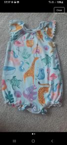 Baby girl romper