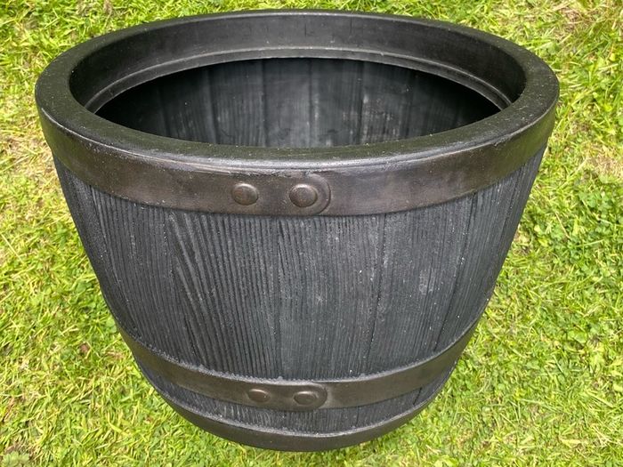 Half barrel Planter