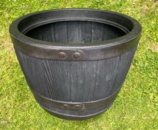 Half barrel Planter