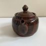 Lovely Vintage Small One Cup Brown Betty Style Teapot By Globe Pottery, Made in England Image 6
