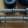2x 10.5kg dumbbells Image 4