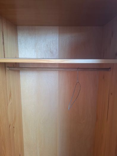Wooden wardrobe