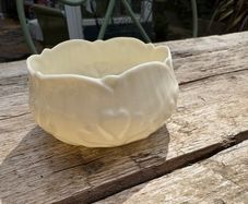 Belleek Sugar Bowl Black Stamp