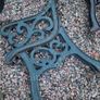 iron cast garden bench ends Image 2