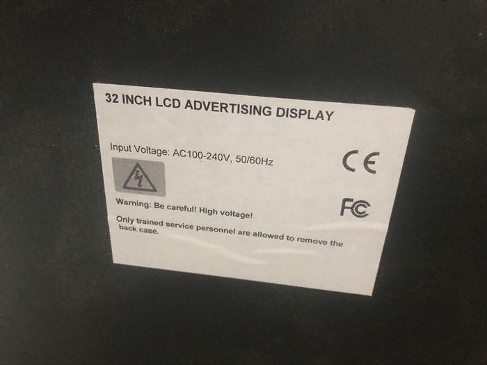 32inch Digital Advertising Display