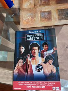 collection of Hong Kong Legend DVDs and magazine