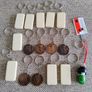 keyrings bulk lot dominos coin kokeshi doll with FREE STANDARD POSTAGE INCLUDED Image 6