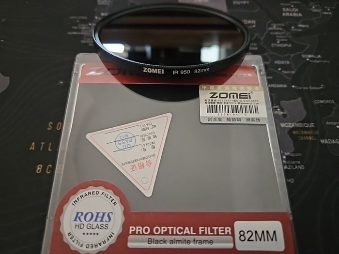 Zomei Infrared 950nm 82mm Filter