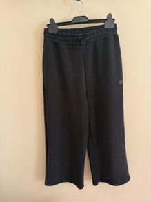 Helen Steele Black wide leg tracksuit pants Size small