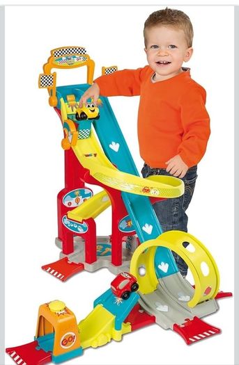 Smoby megajump track & cars