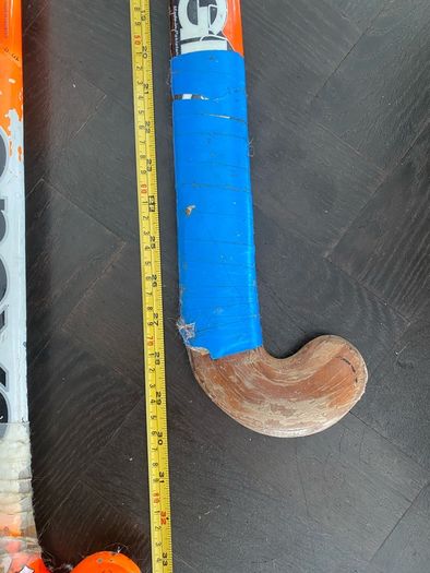 Hockey sticks;  bags & shin guards