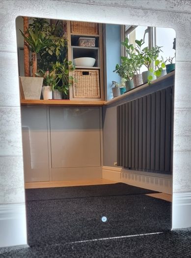 LED Bathroom Mirror Antifog Demister Backlit