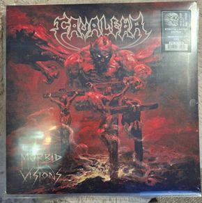 Cavalera Morbid Visions Ltd Red Black Split Vinyl Sealed 1000