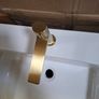 Erla Brushed brass basin mixer Image 4