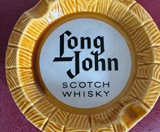 Vintage Long John Ceramic Ashtray